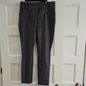 Stylish Black and White Checkered Pants